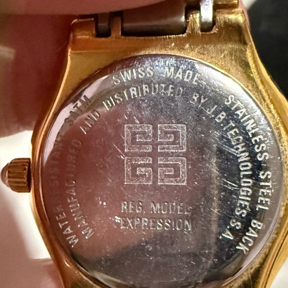 Givenchy Gold and Silver Watch - Picture 3 of 5